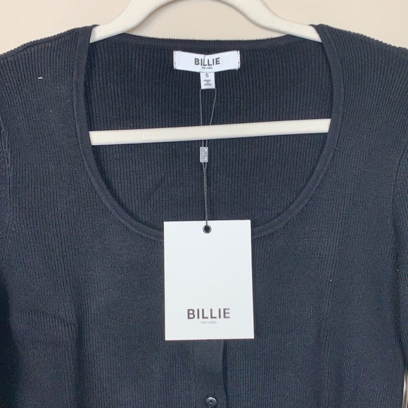 Billie the Label Sheryl Scoop Neck Cardigan - Picture 5 of 7
